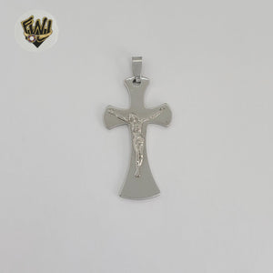 (4-2342) Stainless Steel - Cross Pendants.