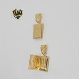 (1-2278) Gold Laminate - Open Locket Pendants - BGF