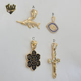 (1-2400) Gold Laminate - Pendants - BGF