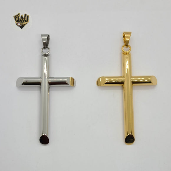 (4-2363) Stainless Steel - Cross Pendants. - Fantasy World Jewelry