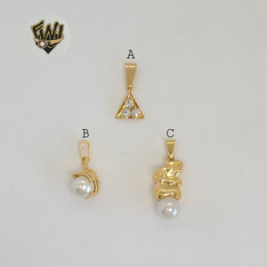 (1-2228) Gold Laminate - Small Pendants - BGO