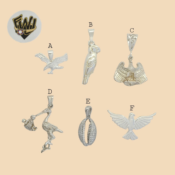 (2-1410) 925 Sterling Silver - Pendants. - Fantasy World Jewelry