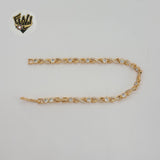 (1-60089) Gold Laminate - 5mm Zircon Bracelet - BGO