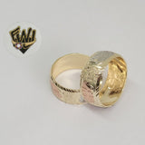 (1-3059-A) Gold Laminate-Three Tone Elephant Ring- BGO - Fantasy World Jewelry