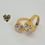 (1-3163-1) Gold Laminate - CZ Men Ring - BGO - Fantasy World Jewelry