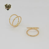 (1-3098) Gold Laminate - Double Ring - BGF