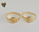 (1-3018) Gold Laminate- Angel Ring - BGF - Fantasy World Jewelry