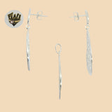 (2-6572) 925 Sterling Silver - Alternative Clover Set. - Fantasy World Jewelry