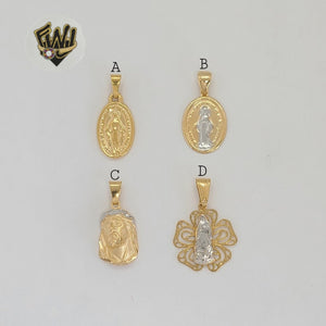 (1-2212) Gold Laminate - Religious Pendants - BGF