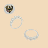 (2-5019) 925 Sterling Silver - Balls Ring - Fantasy World Jewelry
