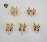 (1-2650) Gold Laminate Hoops - BGO - Fantasy World Jewelry