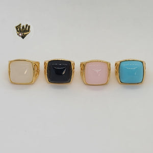 (1-3177) Gold Laminate - Bead Ring - BGO - Fantasy World Jewelry