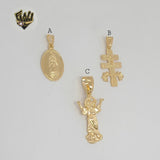 (1-2229) Gold Laminate - Religious Pendants - BGF