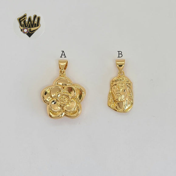 (1-2235) Gold Laminate Pendants - BGO