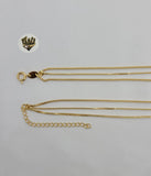 (1-6298-1) Gold Laminate - Zircon Multicolor Layering Necklace - BGF