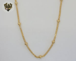 (1-1537-1) Gold Laminate - 5mm Alternative Link Chain - BGF