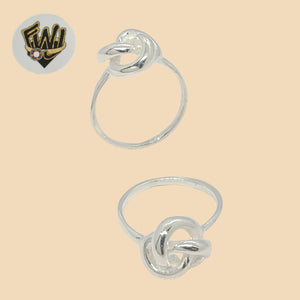 (2-5018) 925 Sterling Silver - Knot Ring - Fantasy World Jewelry