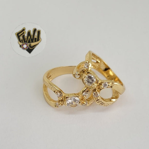 (1-3070) Gold Laminate -CZ Ring - BGF - Fantasy World Jewelry