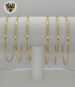 (1-4023) Gold Laminate - 1mm Classic Bangle - BGF - Fantasy World Jewelry