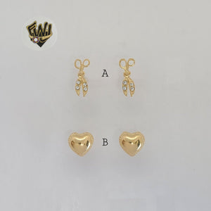 (1-1022) Laminado de Oro - Aretes - BGF