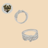 (2-5123) 925 Sterling Silver - Zircon Ring - Fantasy World Jewelry