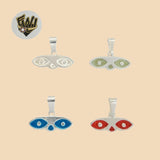 (2-1196) 925 Sterling Silver - Eye Pendants. - Fantasy World Jewelry
