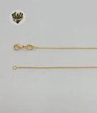 (1-6032) Gold Laminate - 1mm Mom Necklace - BGF - Fantasy World Jewelry