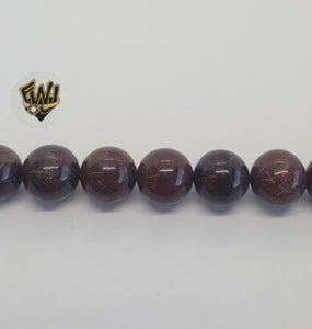 (MBEAD-218) 10mm Mahogany Beads - Fantasy World Jewelry