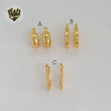 (1-2593) Aros Laminado Oro - BGO