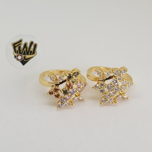 (1-3109-3) Gold Laminate- Leaf Ring -BGO - Fantasy World Jewelry