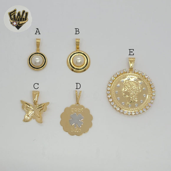 (1-2020) Gold Laminate - Pendants - BGF - Fantasy World Jewelry