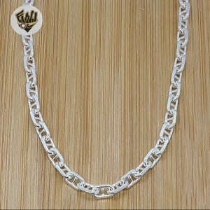 (sv-alt-01) 925 Sterling Silver - Alternative Link Chain. - Fantasy World Jewelry