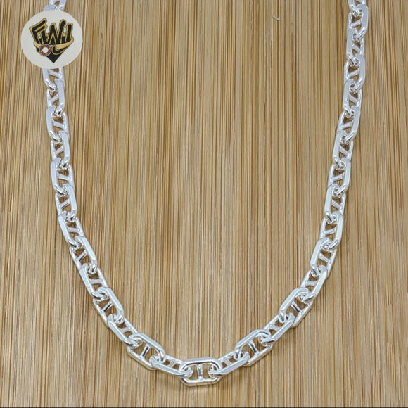 (sv-alt-01) 925 Sterling Silver - Alternative Link Chain. - Fantasy World Jewelry