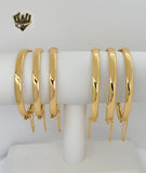 (1-4025) Gold Laminate - 5mm Chunky Plain Bangles - BGO