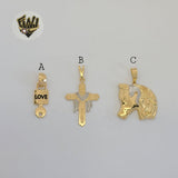 (1-2223) Gold Laminate Pendants - BGF