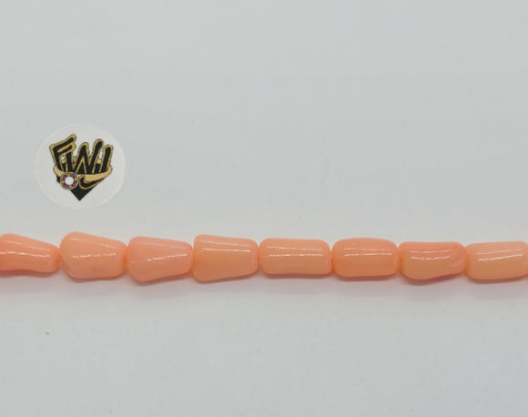 (MBEAD-92) 7mm Coral Beads - Fantasy World Jewelry