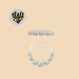 (2-5019) 925 Sterling Silver - Balls Ring - Fantasy World Jewelry