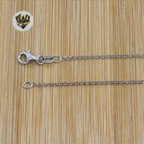 (2-8090) 925 Sterling Silver - 1.5mm Rolo Link Chains. - Fantasy World Jewelry