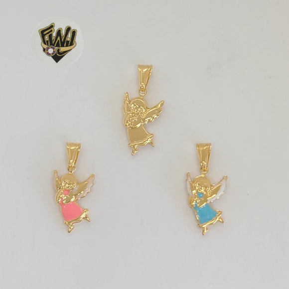 (1-2233) Gold Laminate - Angel Pendants - BGF