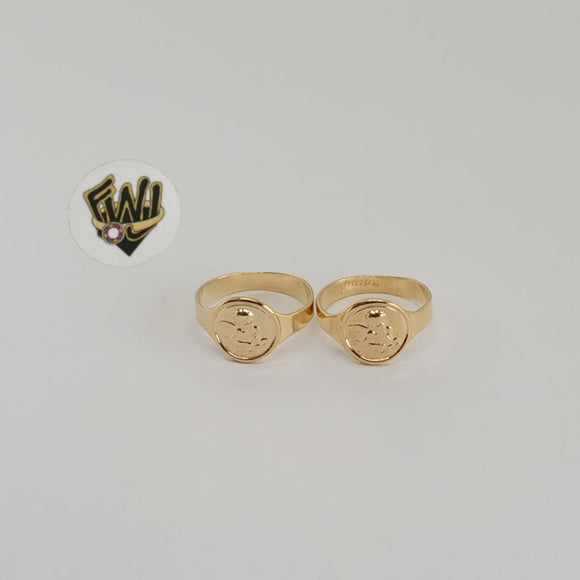 (1-3116-2) Gold Laminate -Angel Toe/Child Ring - BGF - Fantasy World Jewelry