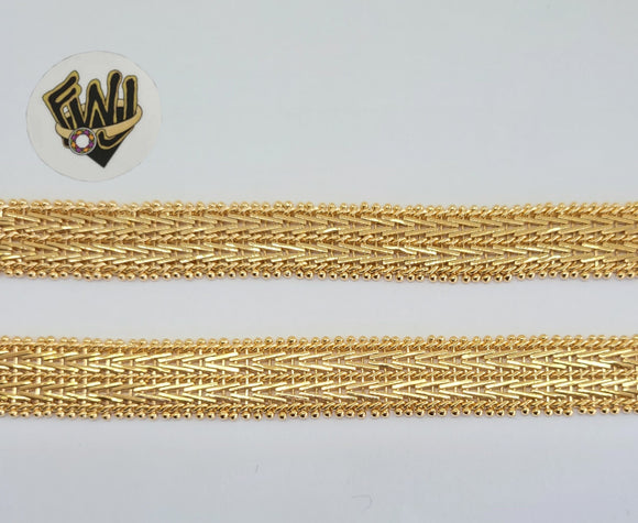 (1-0799) Gold Laminate - 12.5mm Alternative Bracelet - 7.5
