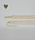 (1-6025) Gold Laminate - Charms Layering Necklace - BGF - Fantasy World Jewelry