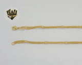 (1-1520-1) Laminado de oro - Cadena de eslabones Rolo alternativa de 3 mm - BGO