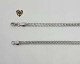 (4-3109) Stainless Steel - 5mm Alternative Link Chain - 24" - Fantasy World Jewelry