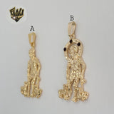 (1-2342) Gold Laminate - St Lazarus Pendants - BGO