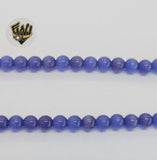 (MBEAD-255) 6mm Ojo De Gato Beads - Fantasy World Jewelry