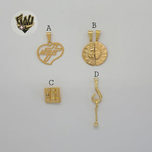 (1-2102) Gold Laminate Pendants - BGF