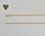 (1-1900) Laminado de oro - Cadena de eslabones Mariner de 2,5 mm - BGF