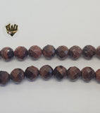 (MBEAD-219) 10mm Mahogany Beads - Fantasy World Jewelry