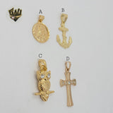 (1-2265) Gold Laminate Pendants - BGO